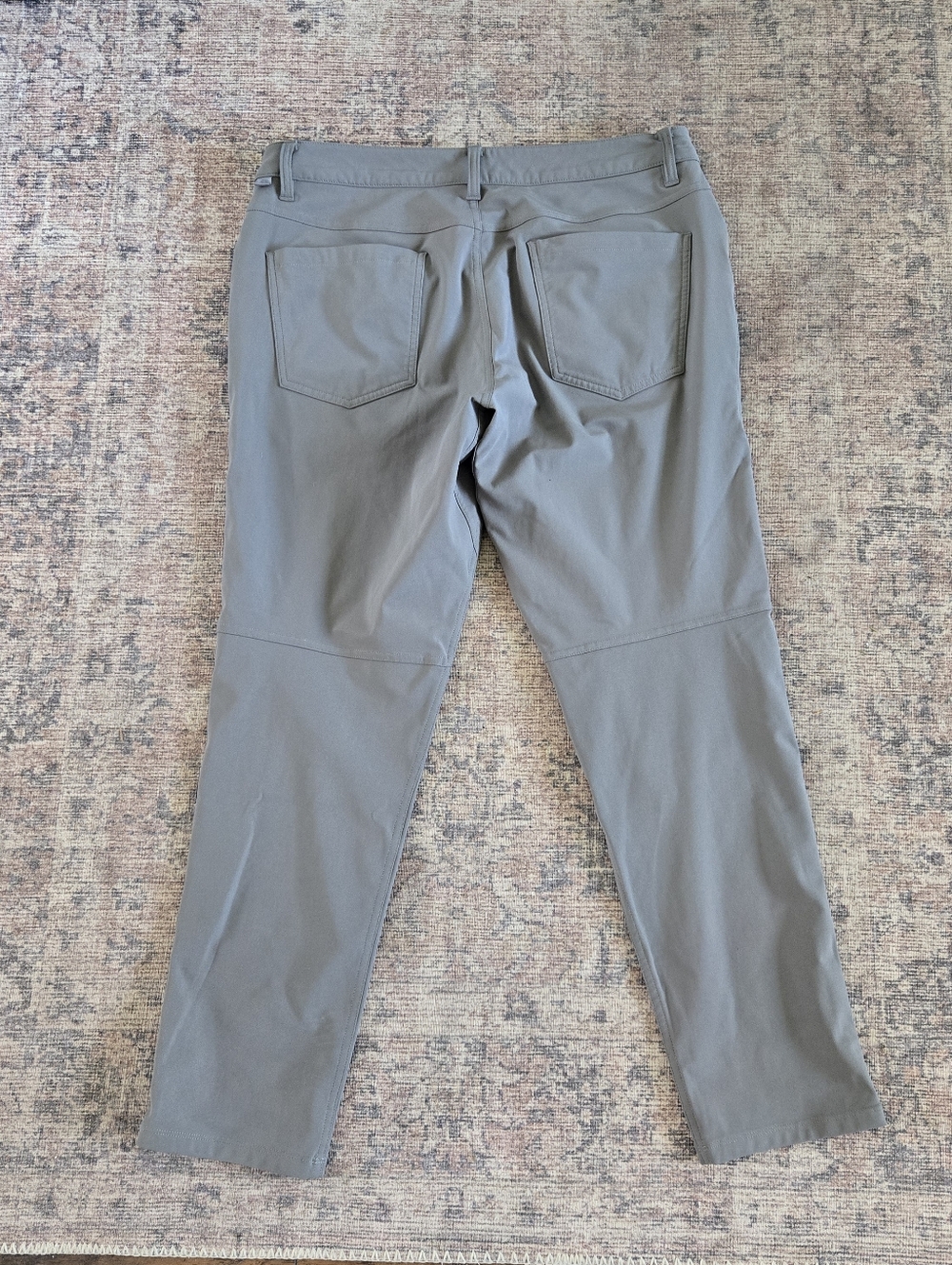 Lululemon ABC Pant Slim Men's Casual Pants Size 33/28" Inseam Warpstreme Gray - Picture 6 of 9